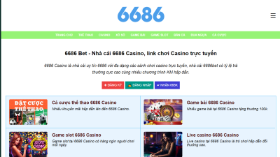 Giới thiệu về nhà cái hàng đầu Châu Á hiện nay 6686 Casino